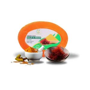 Hepeherbalcare Winter Soap ( Haldi & Kesar Soap )